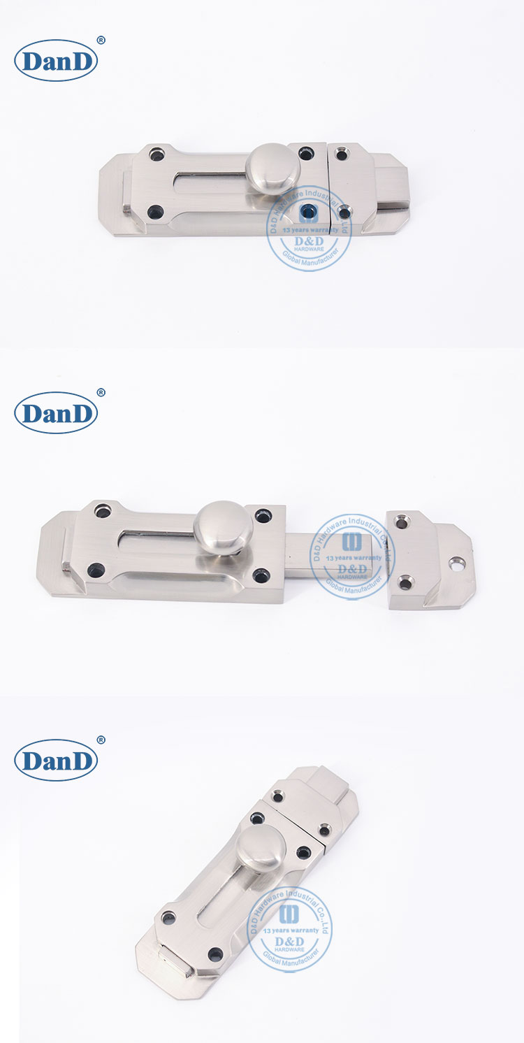 trava de parafuso deslizante