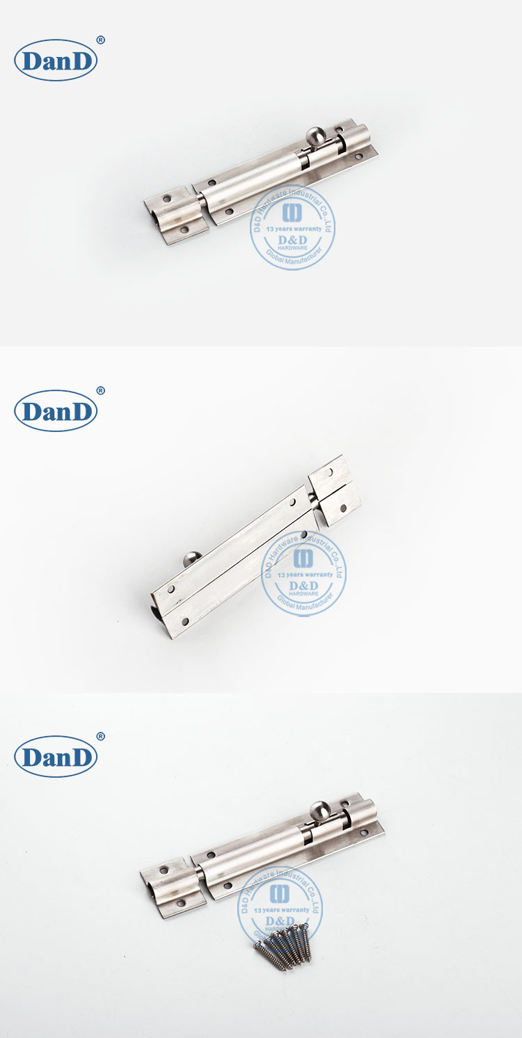 parafuso de barril de trava de porta