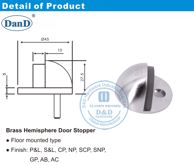 Parada de porta moderna
