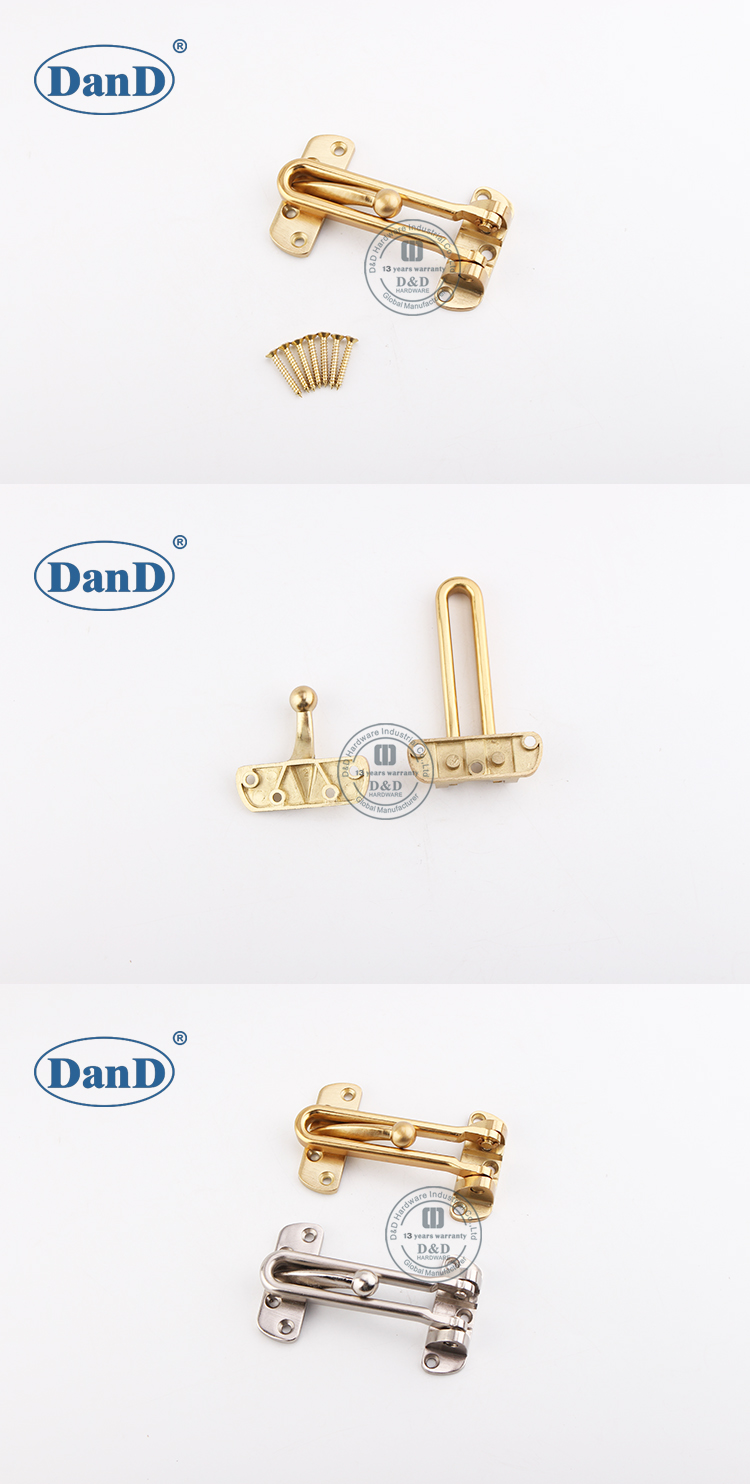 Guarda de porta de liga de zinco