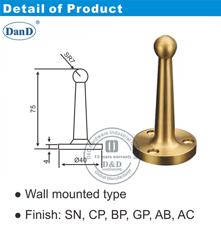 Salto da porta de tela Hardware D e D