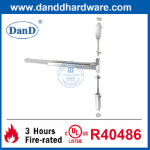 Ul Ansi grau 1 SS304 VERTICAL DE EXERCIMENTO DE EXERCIMENTO PUSH PUSH BAR-DDPD004