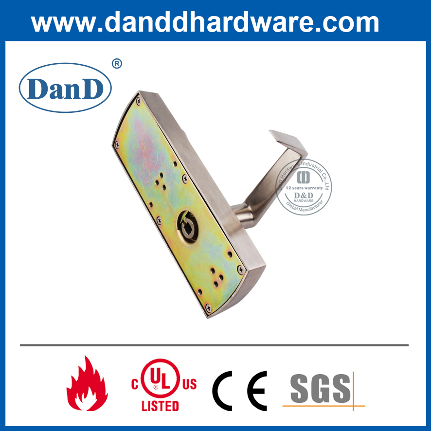 Aço Inoxidável 304 Alavanca de Alavanca de Escudo para Fogo Metal Door-DDPD018