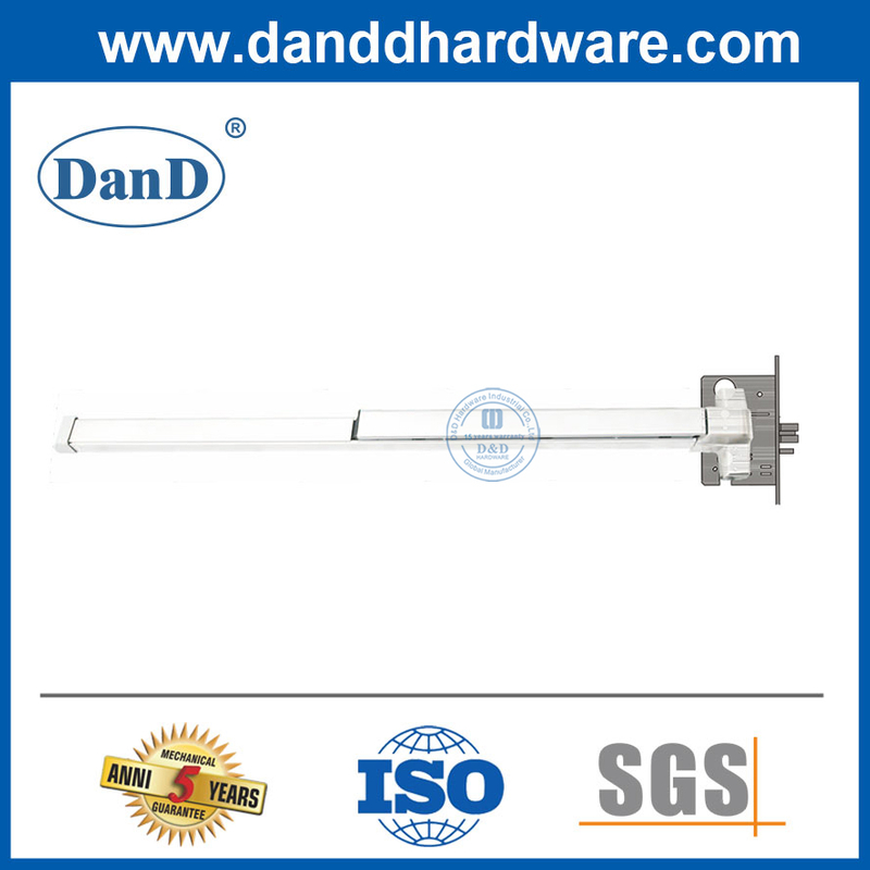 ANSI UL Mortice Lockset Salte de emergência Porta de aço Push Barra Mortise Panic Bar para portas-DDPD039