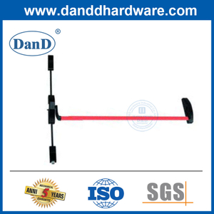 Dispositivo de saída comercial barra de pânico aço de aço vermelho preto de pânico de saída dispositivo-ddpd036