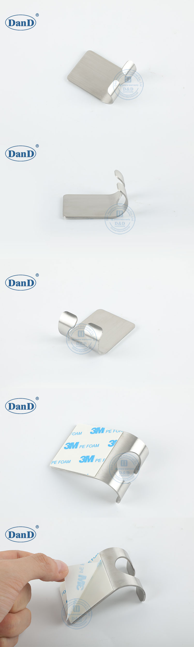 Ganchos de toalha do banheiro