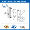 Aço inoxidável 316 Puxador de porta de backplate-DDLP001