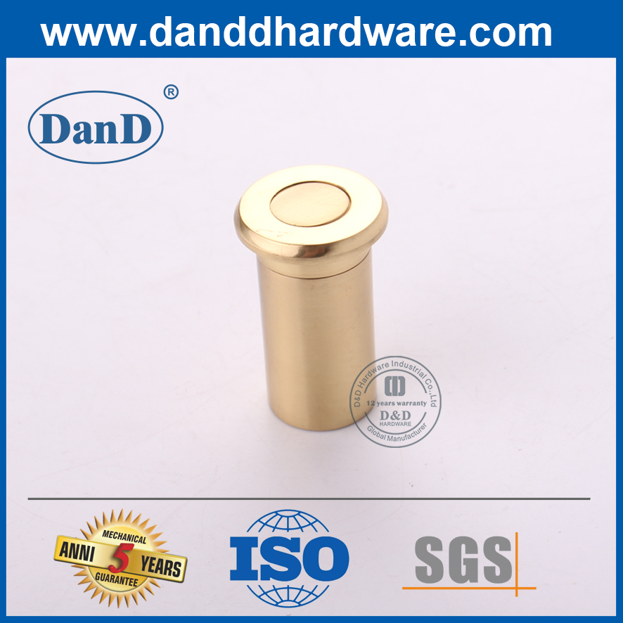 Soquete à prova de poeira de aço inoxidável para porta de madeira-DDDP001