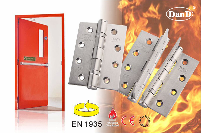 Dobradi&ccedil;a para portas de inc&ecirc;ndio e escape- hardware Standard-D e D europeu