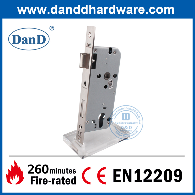 BS EN12209 New Mortice Bloqueio para incêndio porta externa-DDML026-4585