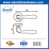 Alavanca sólida da porta comercial Manuseamento SS304 Manças de porta de entrada para euro Market-DDSH052
