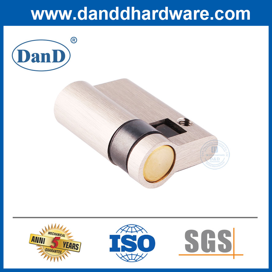 Produtos de venda quente do euro Meio cilindro bloqueio de porta única Cilindro de tecla aberta DDLC010