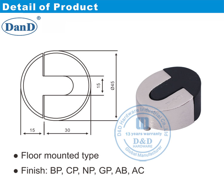 Parada de porta moderna