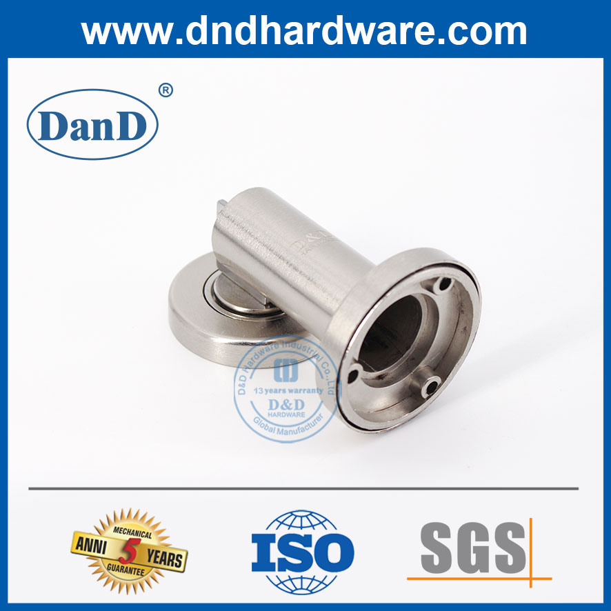 Cetim de aço inoxidável prateado liga de zinco da frente da porta da frente para casa home-ddds030