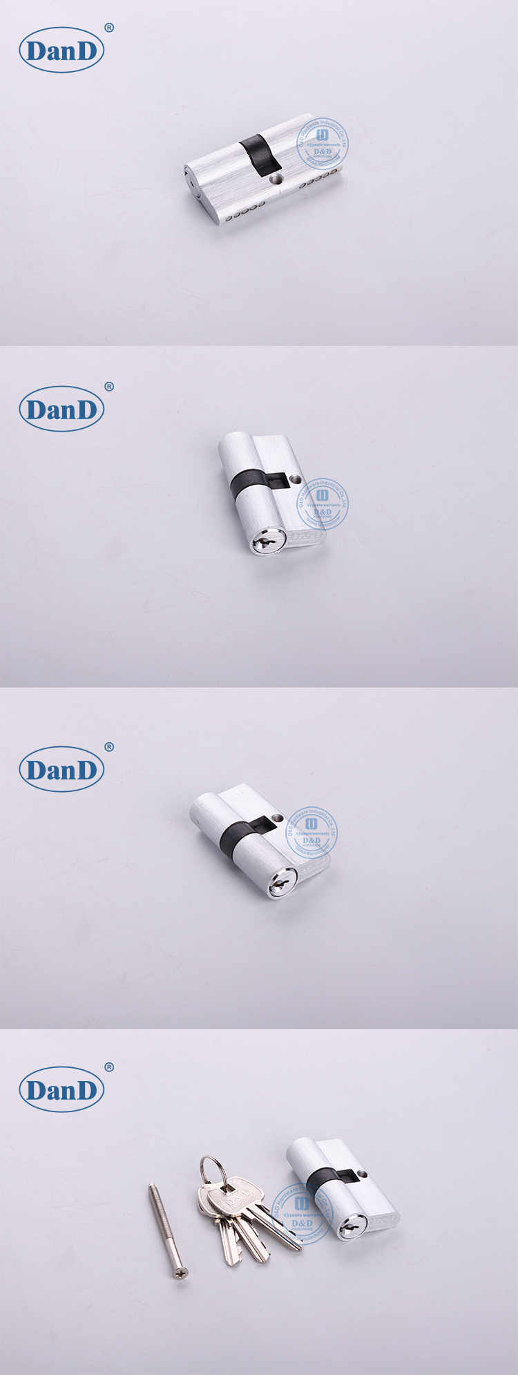 Trava de porta com chaves