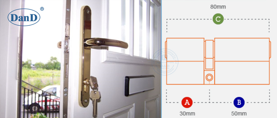 Cilindro de trava da porta