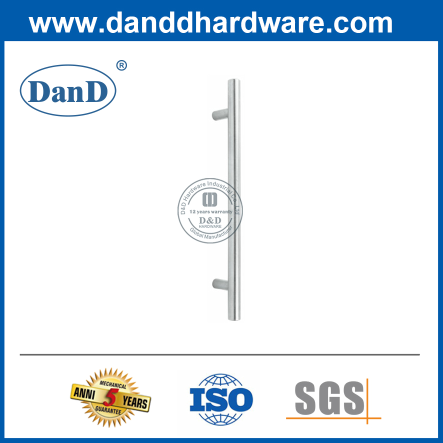 SS304 Modern Door Ironmongery Porta Comercial Pull Handle-DDPH030