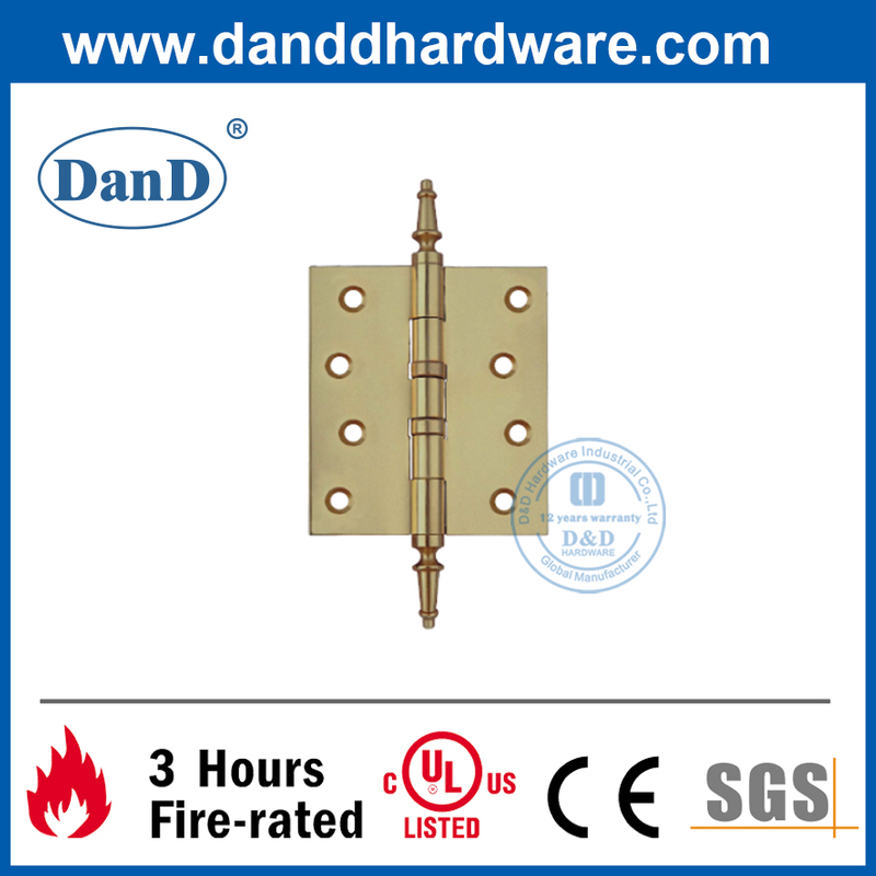 Bola dupla de bronze sólido rolamento de torta de torta de porta-ddbh002