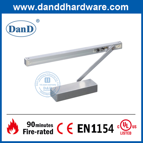 Controle de porta deslizante hidráulica de alumínio de 180 graus - DDDC008