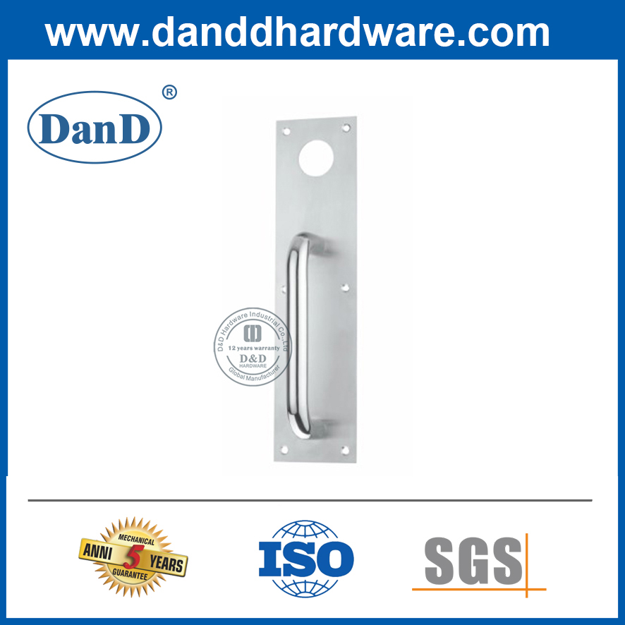 Cilindro redondo aço inoxidável 304 Placa de trava noturna para dispositivo de saída de pânico-DDPD011