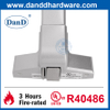 Dispositivos de saída de aro de aço UL listado Hardware de barra de pânico com incêndio para porta-ddpd003