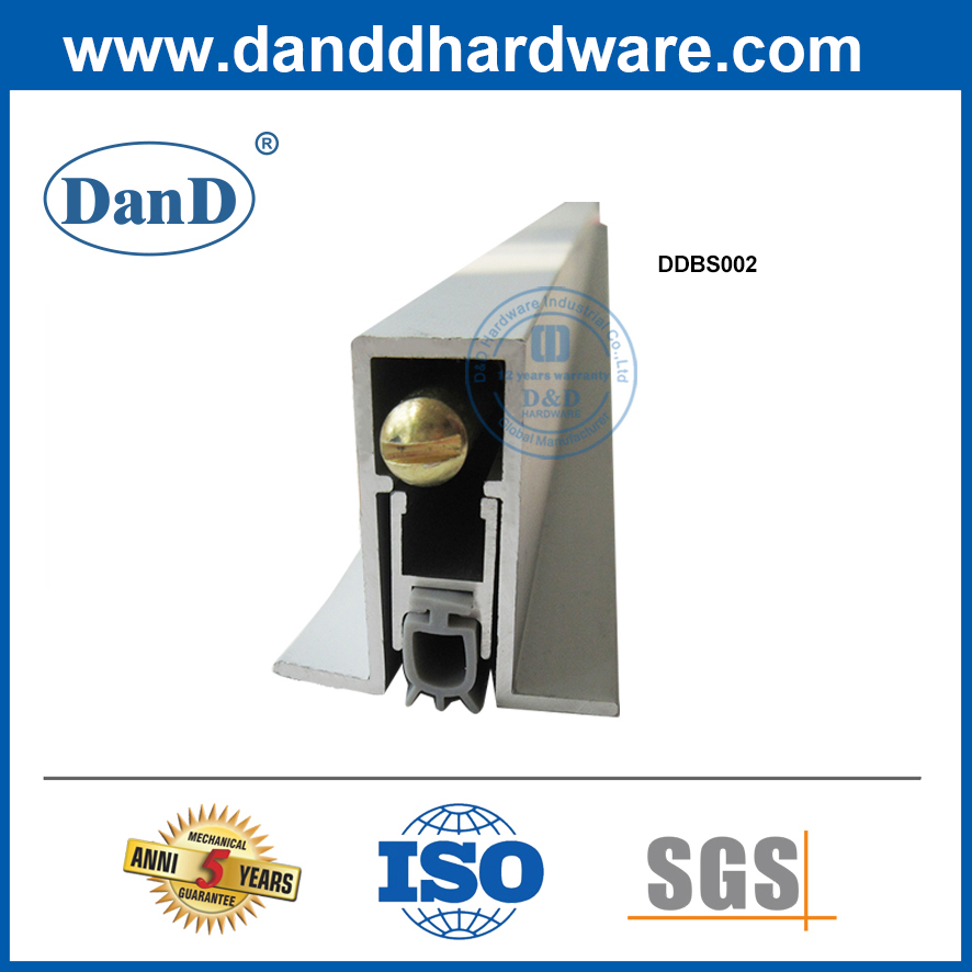 Alumínio Automática Porta inferior Porta de vedação de vedação Drop se vedação para fumaça Door-DDBS002