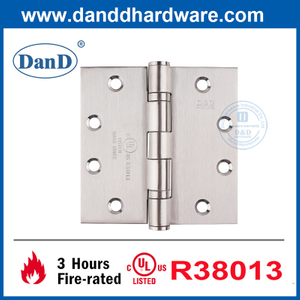 UL listado com o incêndio com dobradiças de porta de aço inoxidável dentro da porta de porta-ddss002-FR-4.5x4.5x3