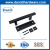 Porta do celeiro Handeld, tubo quadrado de aço inoxidável preto portas de celeiro Handles-ddbd103