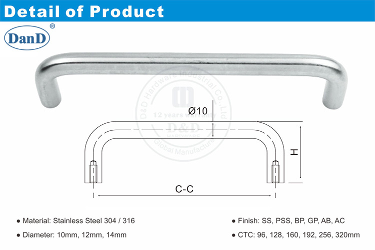 Hardware de handle-d e d m&oacute;veis