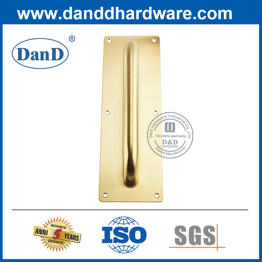 Puxador de aço inoxidável placa de placa de retalho puxador puxador-DDPH023