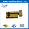 Cilindro de bloqueio por porta de meio cilindro de bronze sólido 45 mm para porta de madeira-ddlc009