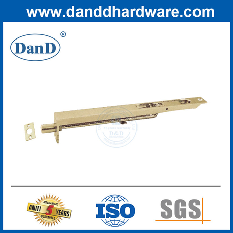 Manual de segurança Brass Flutin Porta Bolt para porta interior-DDDB003