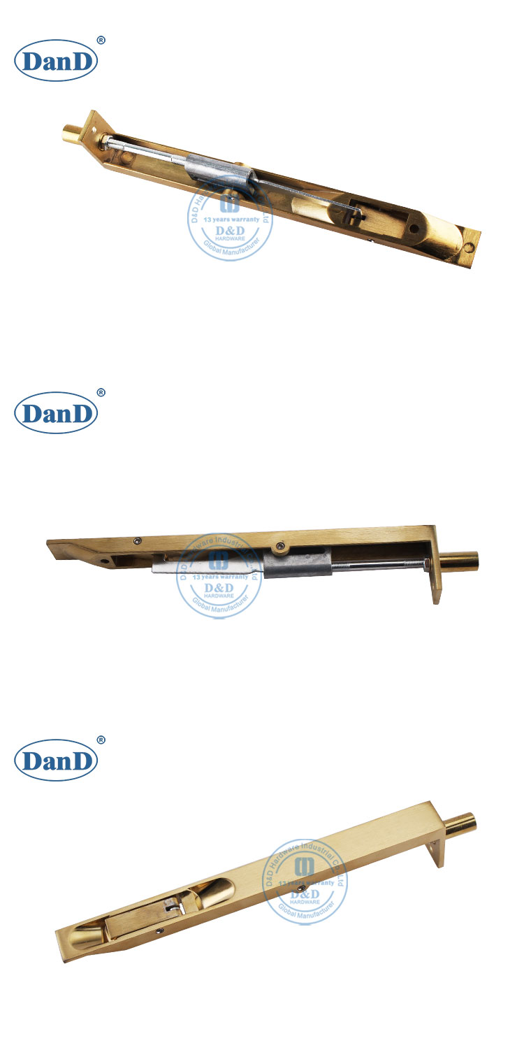 parafuso de descarga para portas duplas