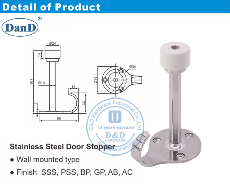 Parte da porta com gancho