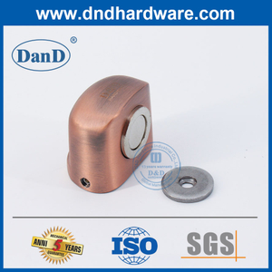 Segurança Magentic Door Stopper Alloy de zinco Antique Copper Piso Stop para House-DDDS032