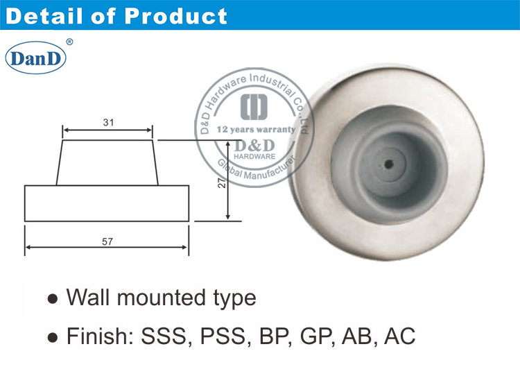 Porta externa Stop-d e D hardware