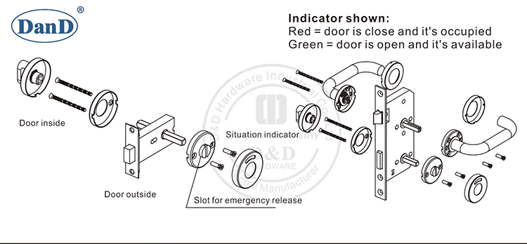 WC Deadbolt -d e D Hardware