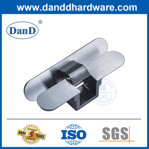 Dobradiças escondidas de aço inoxidável 60 kg de dobradiças invisíveis para portas escondidas-ddch014