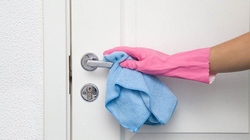 A manuten&ccedil;&atilde;o di&aacute;ria de ma&ccedil;anetas de porta de a&ccedil;o inoxid&aacute;vel D e D hardware