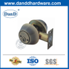 Botão de porta exterior do cilindro duplo de aço inoxidável com deadbolt-ddlk007