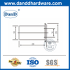 Greve à prova de poeira da porta do interior de latão para o parafuso-DDDP003
